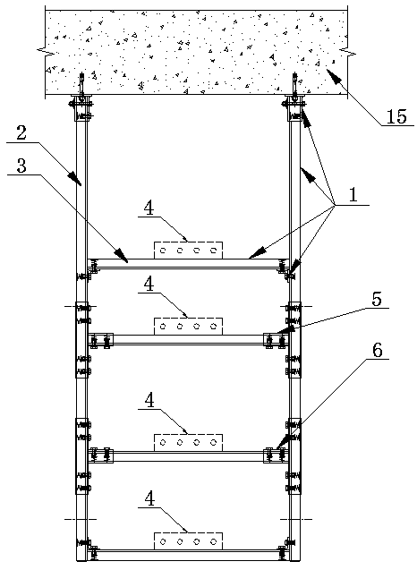 Assembled anti-seismic support and hanger