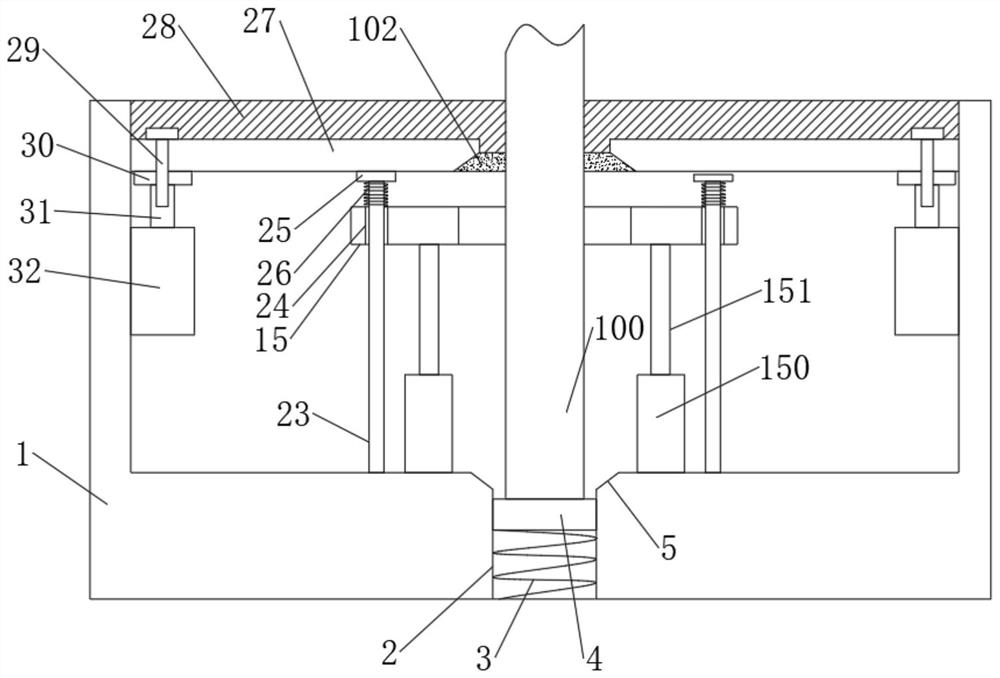 Power pole fixing and installing device for transformer