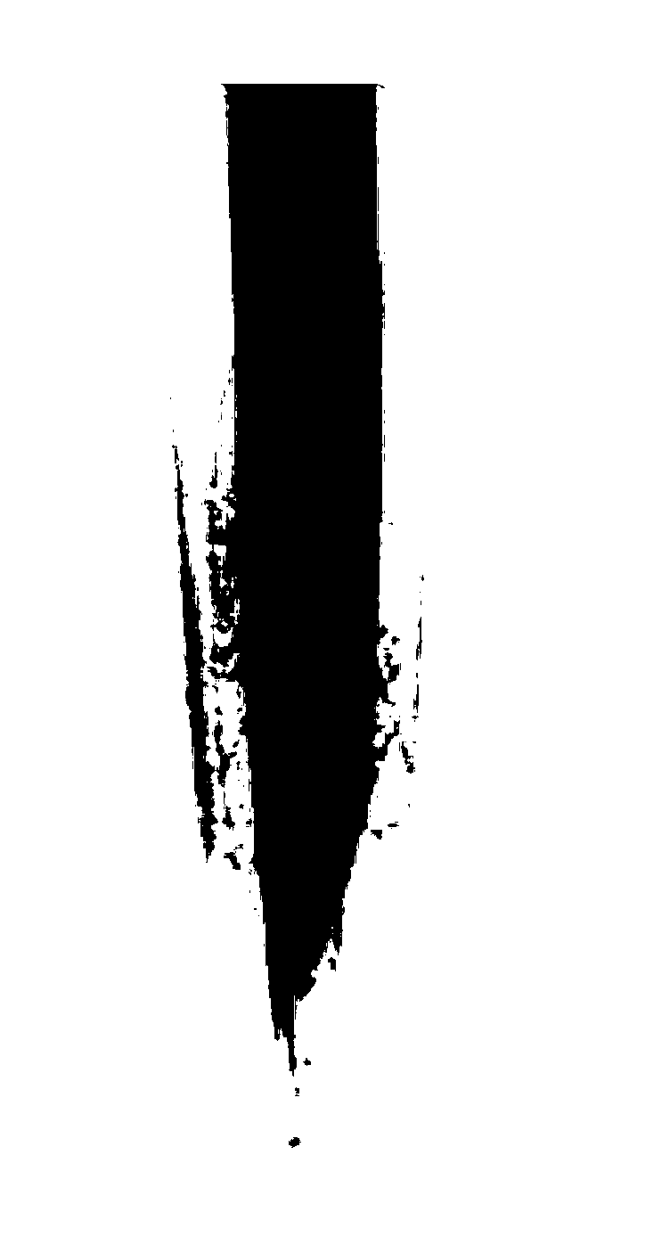 Testing method of oxygen/iodine ultrasonic mixing heat flow field