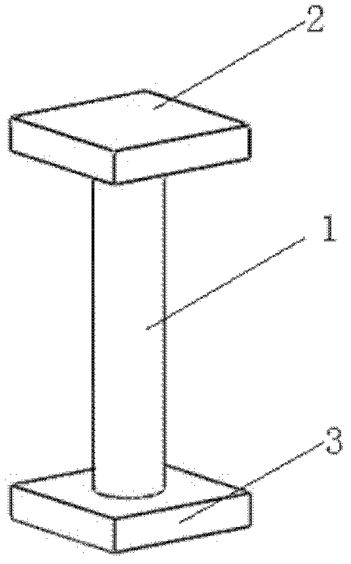 In situ tension specimen for mechanical performance testing of TSV (Through Silicon Vias) copper interconnection material