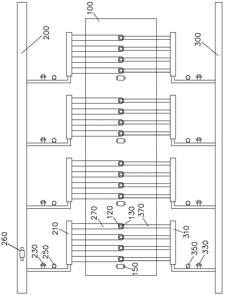 Segmented ceramic kiln fuel gas and air linkage control system