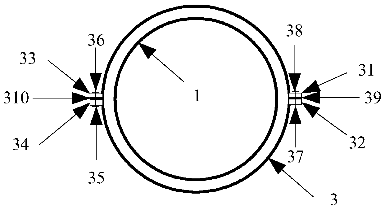 A low-resistance self-adaptive suction flow control device and method with silencing function