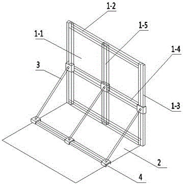 Assembled multifunctional model experiment tank