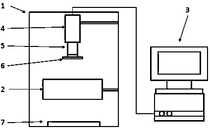 Chlorophyll fluorescence and imaging technology based plant disease detection method and detection device