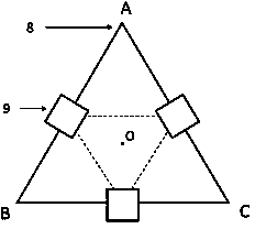 Chlorophyll fluorescence and imaging technology based plant disease detection method and detection device