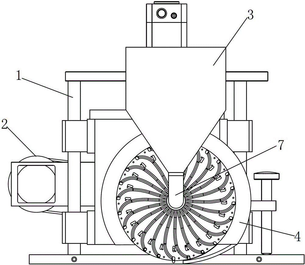 Equipment for producing capsule filter rods