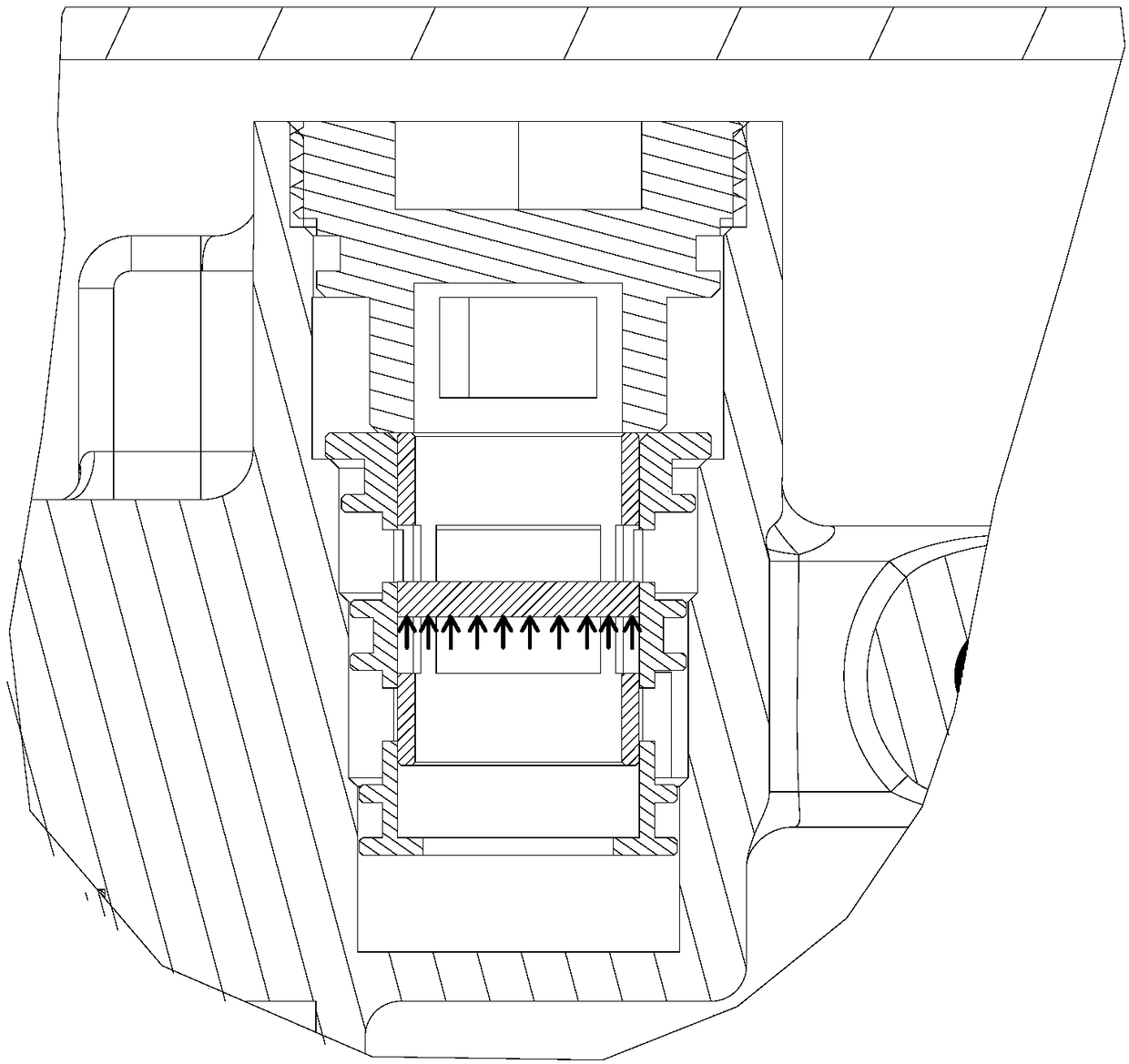 Electronic intelligent water outlet control system