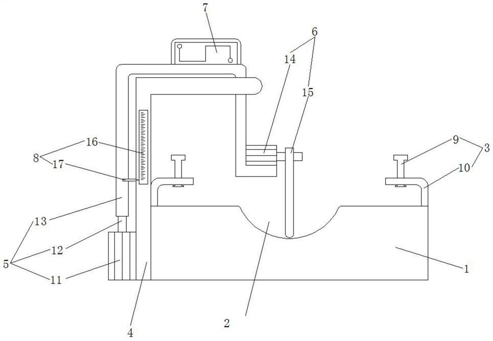 Orthopedic surgery steel plate pre-bending device