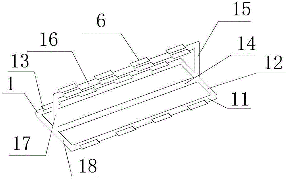 Auxiliary tool for terminals of vertical columns