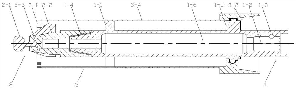 Combined drilling tool with self-sealing hole function