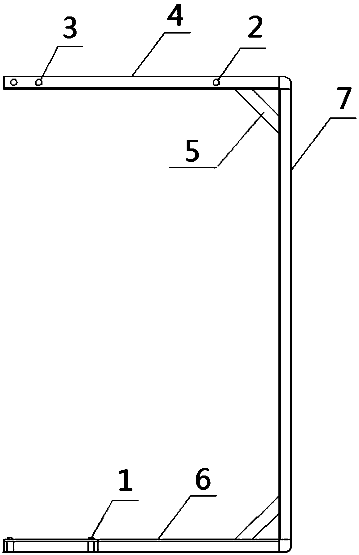 Hoisting tool and method for marine low-speed diesel engine electric vibration compensator