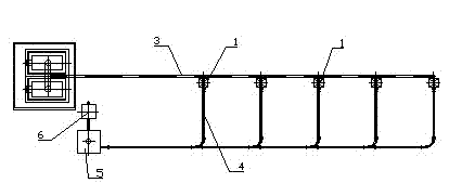 Efficient positive-pressure pneumatic conveying system of pebble coal