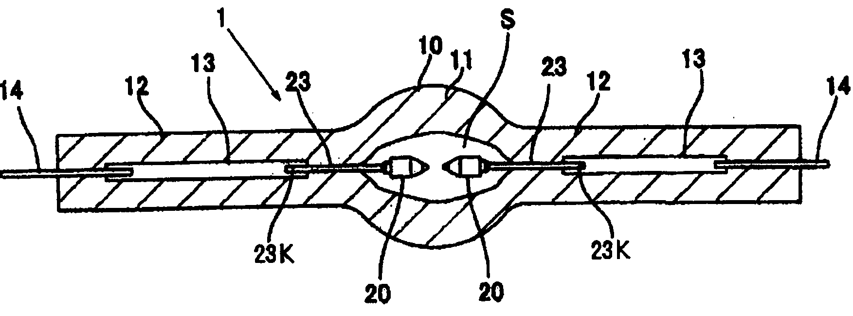 Ultrahigh pressure mercury lamp and ultrahigh pressure mercury lamp lighting apparatus