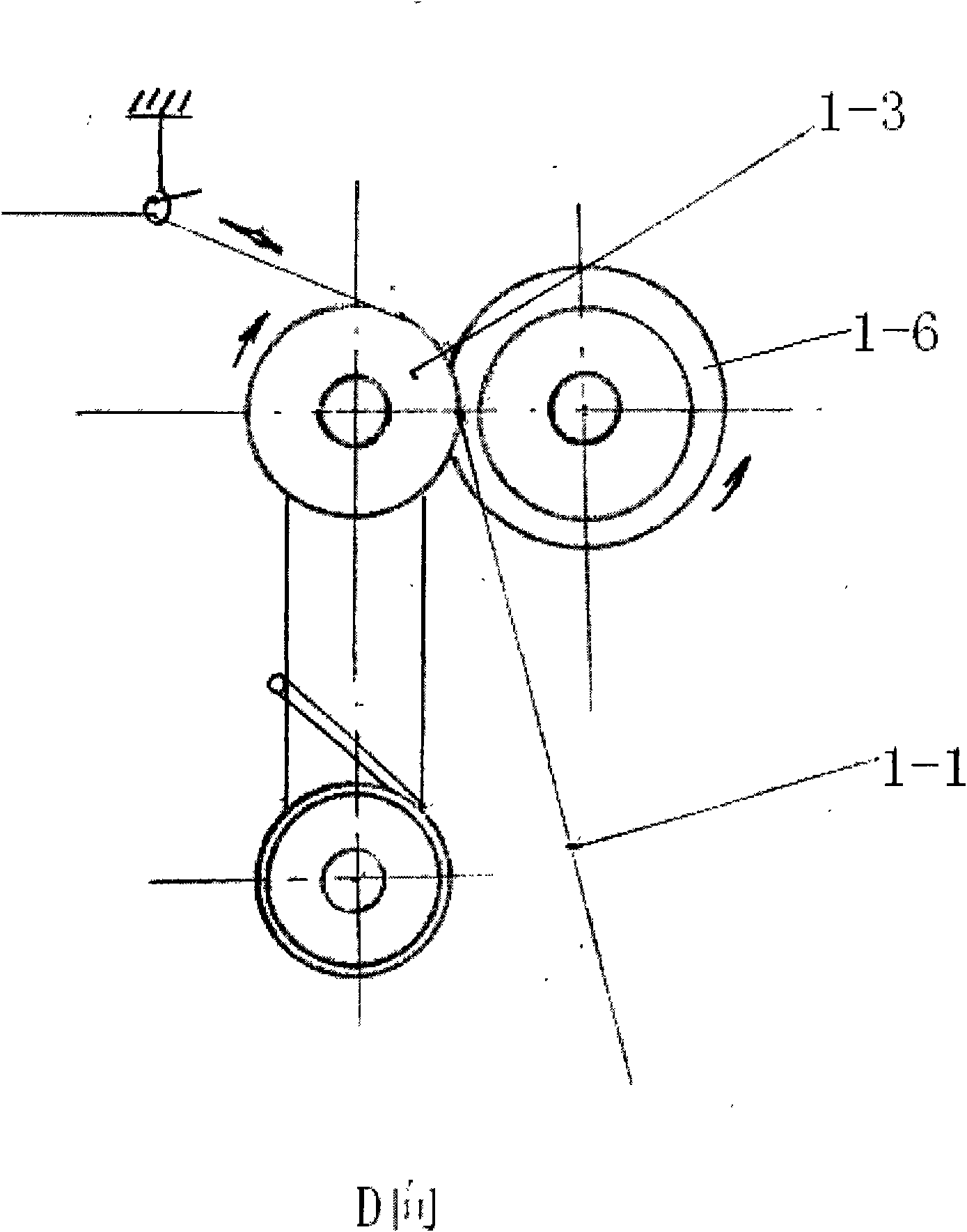 Novel parallel composite yarn spinning device and spinning method