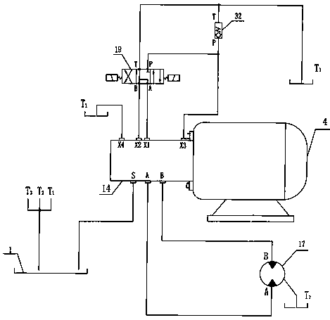 Driving device with safety device