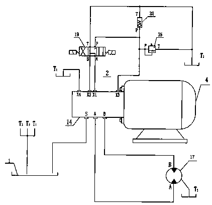 Driving device with safety device