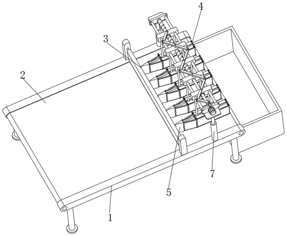 Automatic shaping and cutting device for rice cake machine