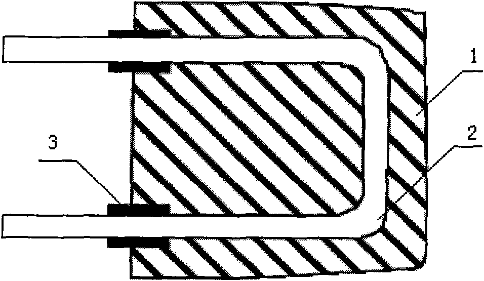 Casting method of cast steel cooling plate