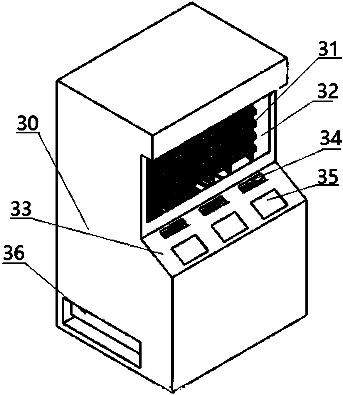 3D glasses rental device