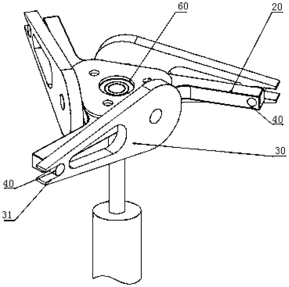 Propeller synchronous pitch variable mechanism and pitch variable propeller with same