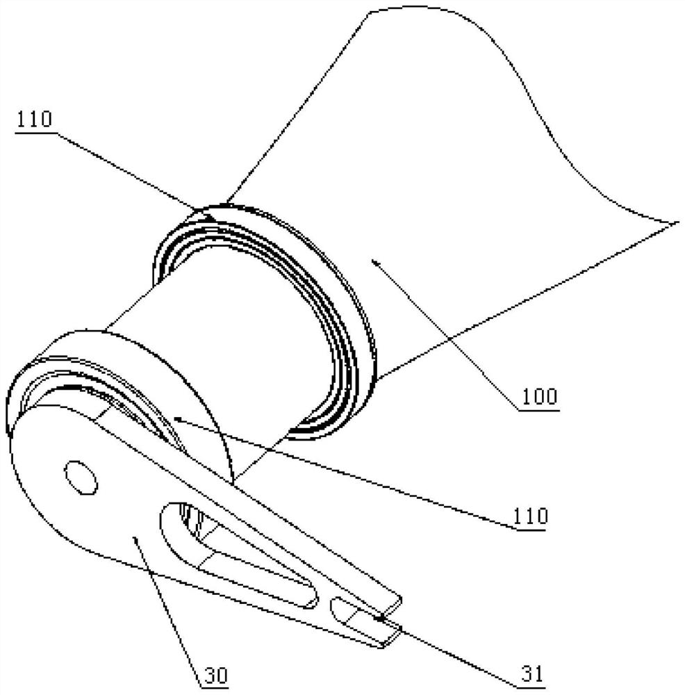 Propeller synchronous pitch variable mechanism and pitch variable propeller with same