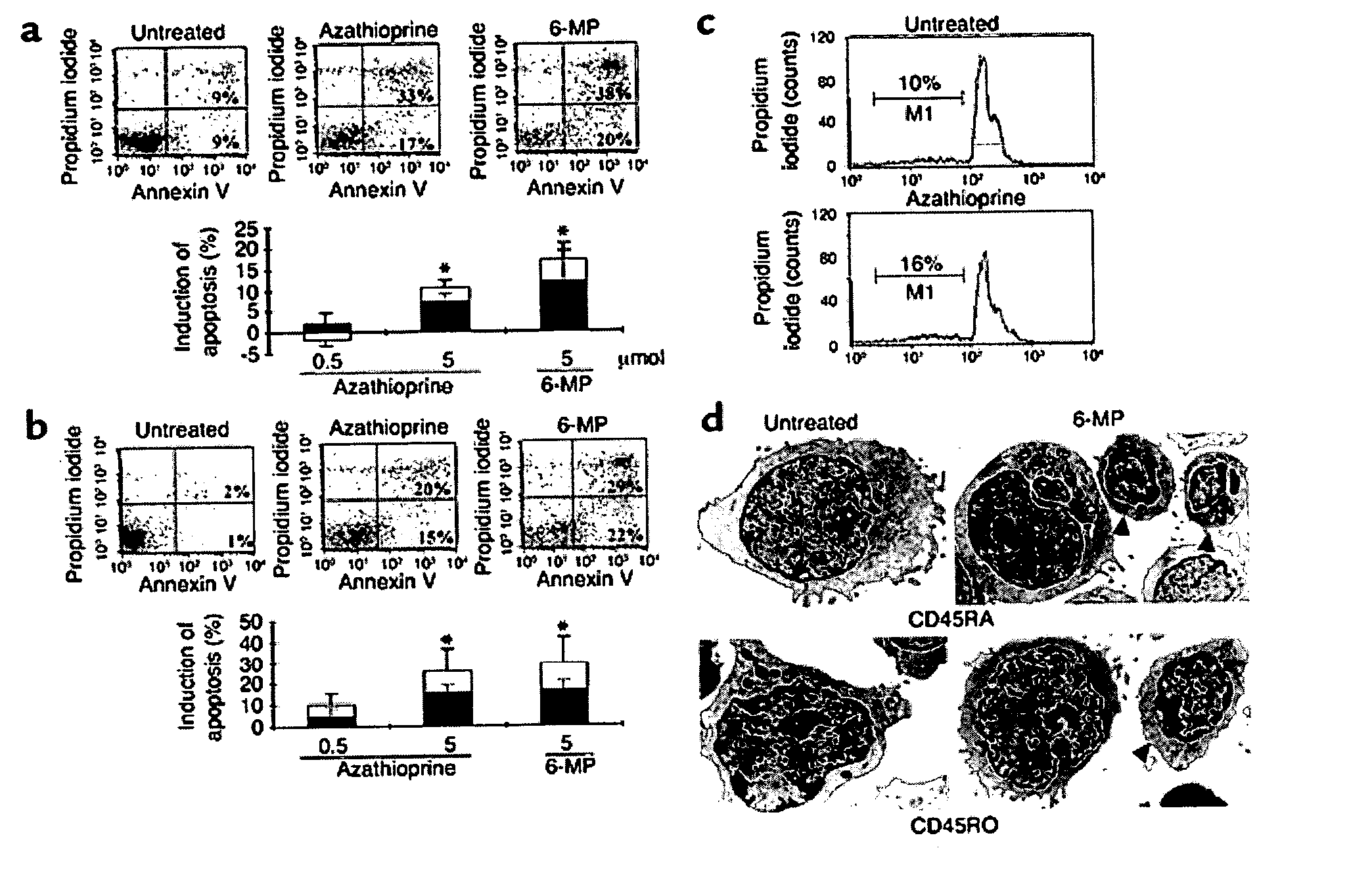 Diagnostic methods for therapeutic compounds and methods for monitoring azathioprine therapy