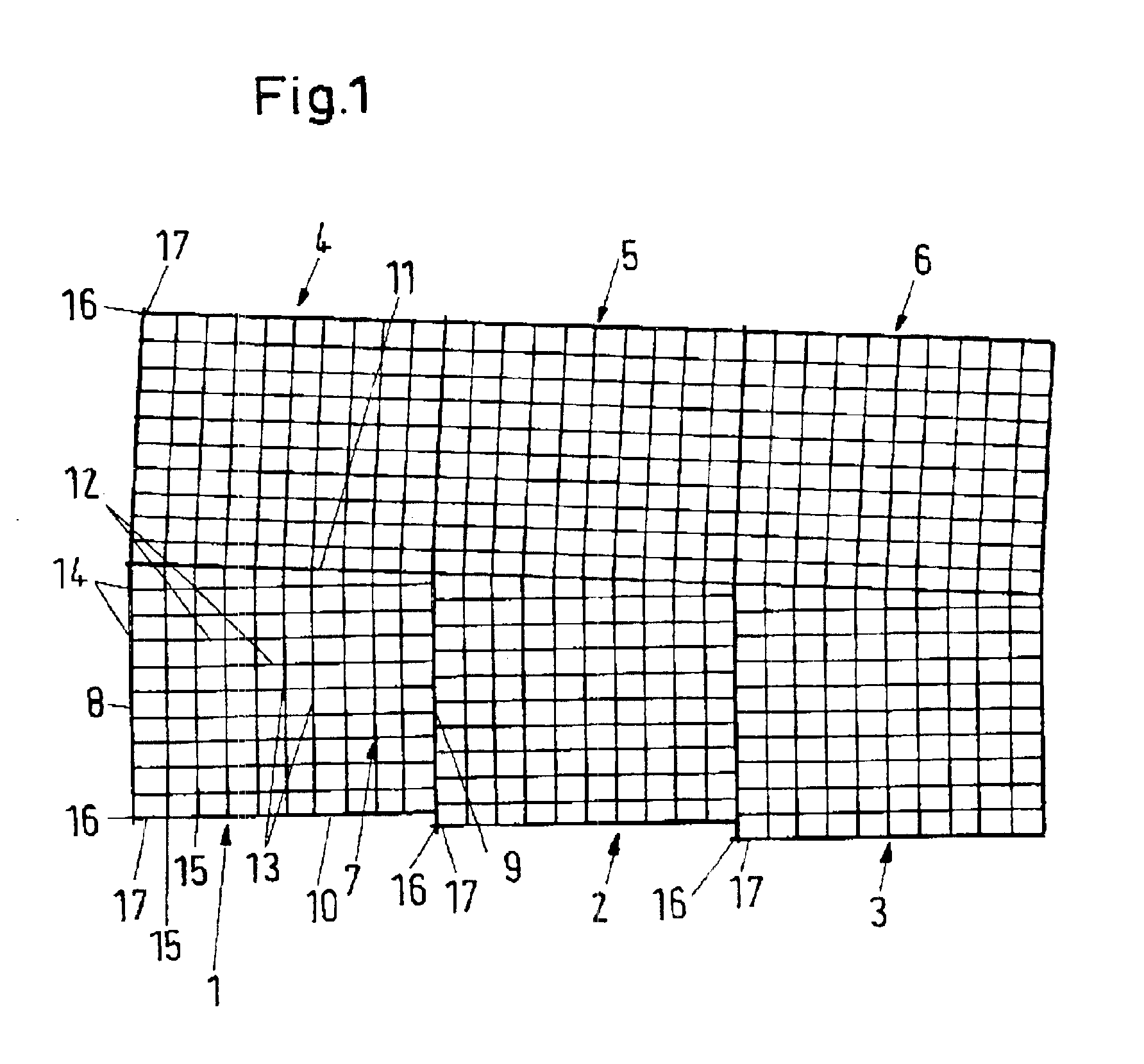 Wire mesh mat, in particular, for Gabion baskets