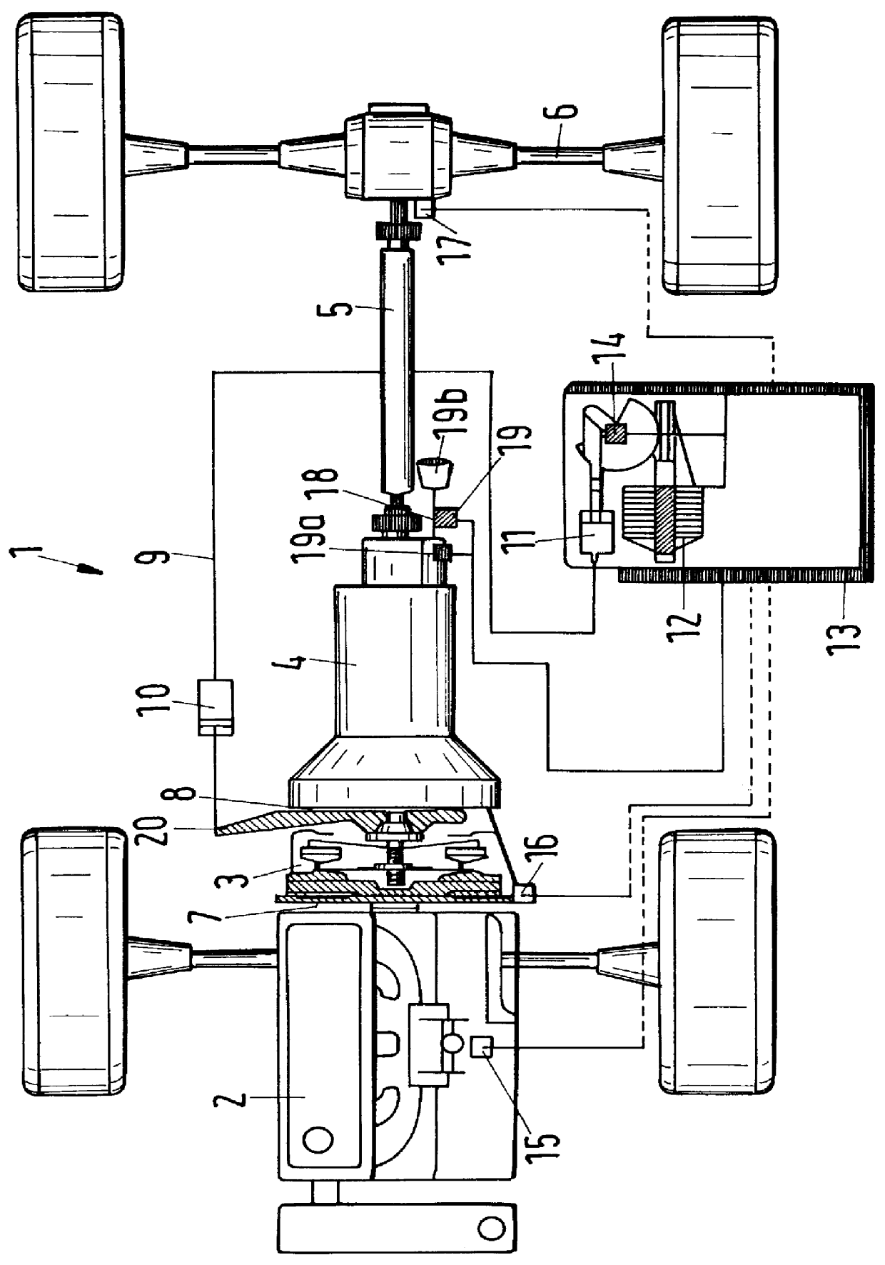 Method of and apparatus for detecting friction heat of a clutch and regulating the clutch