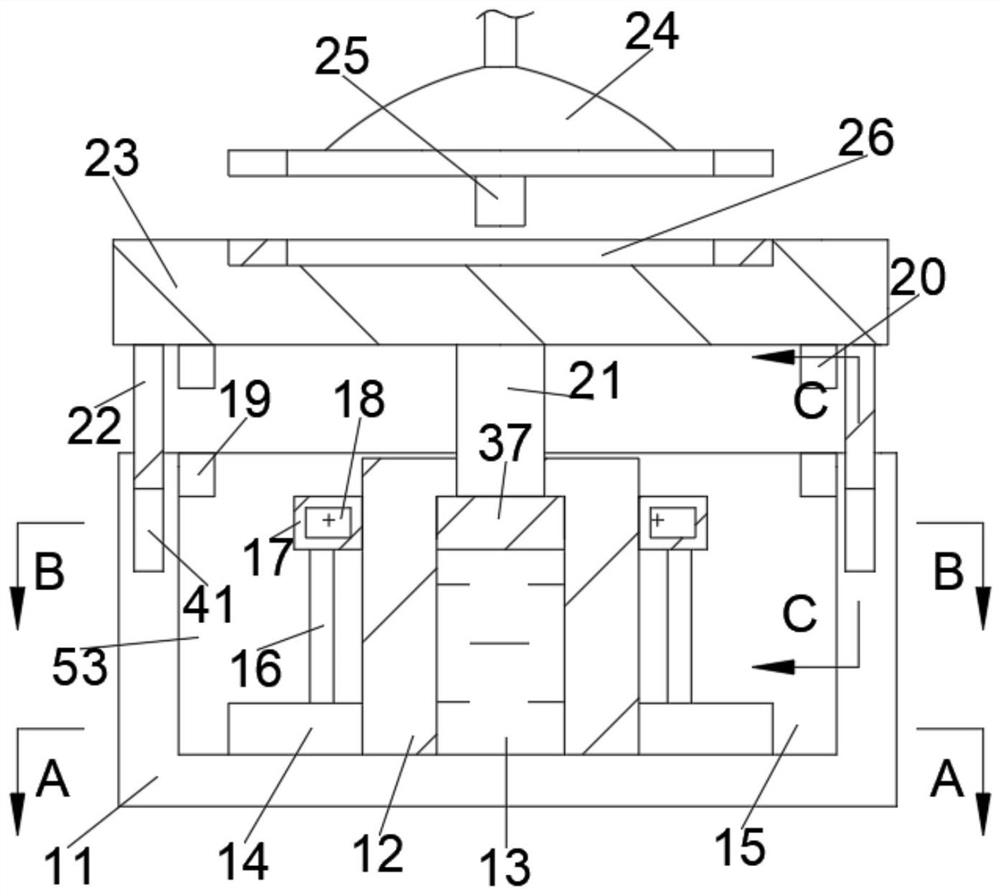 Rotary anti-electric shock switch