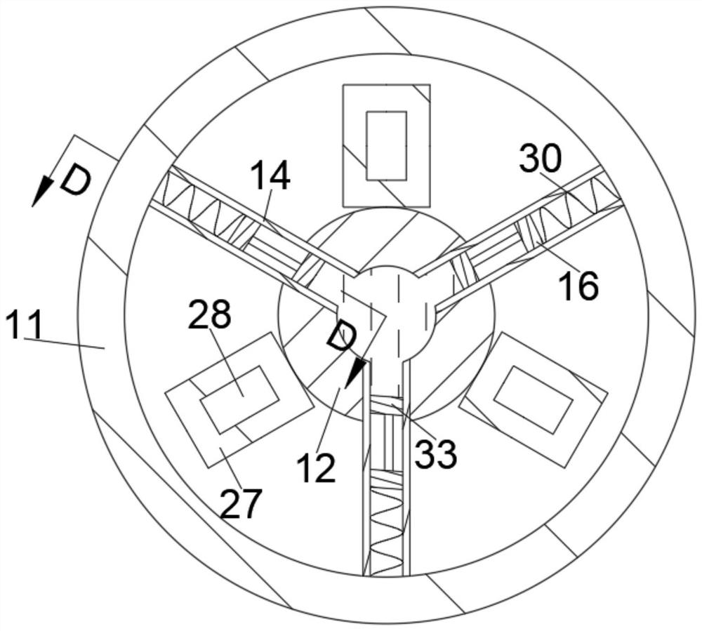 Rotary anti-electric shock switch