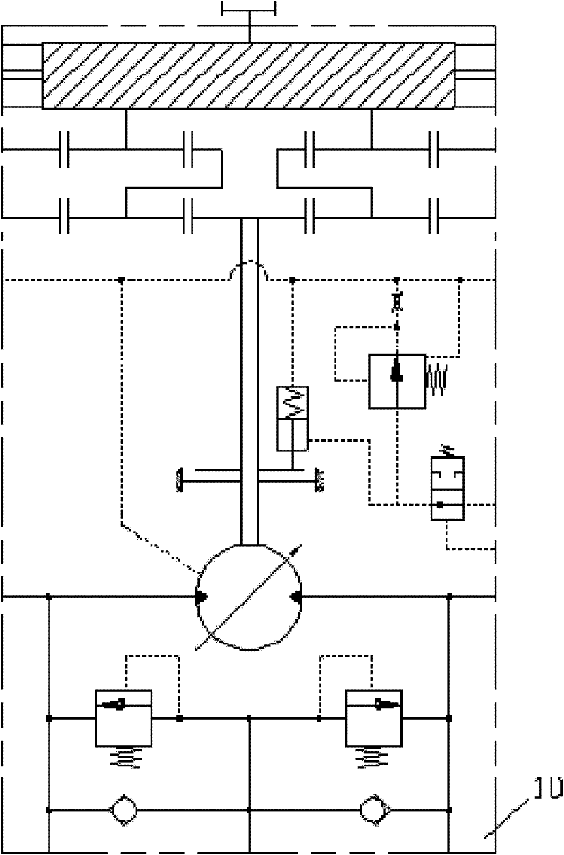 Two-stage pressure revolution cushion valve