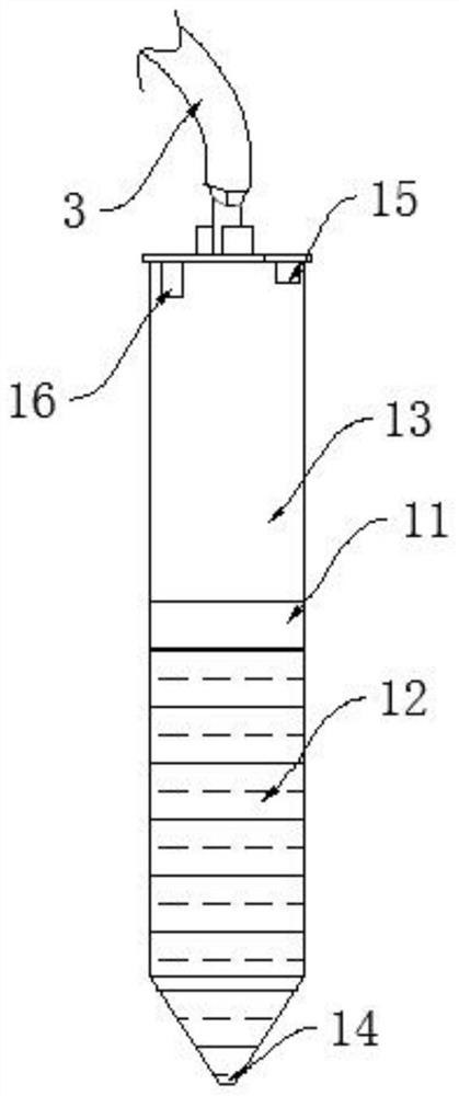 Liquid vertical spray back-suction device and liquid vertical spray back-suction control method