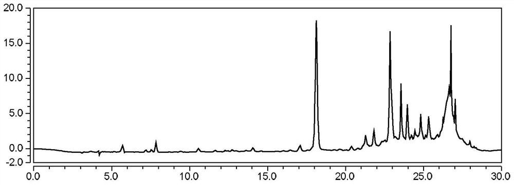 Preparation method of casuarina tanning and hypoglycemic application of same