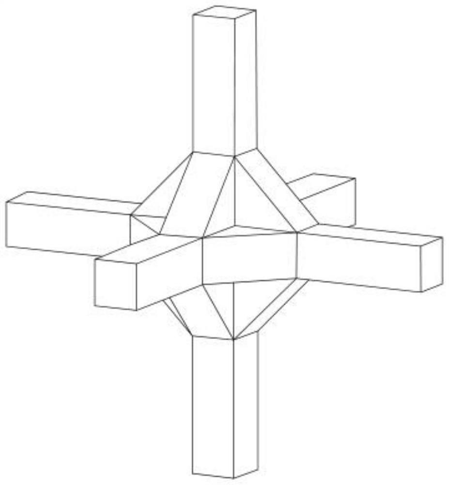 A hollow blade easily removable alumina ceramic core and preparation method thereof