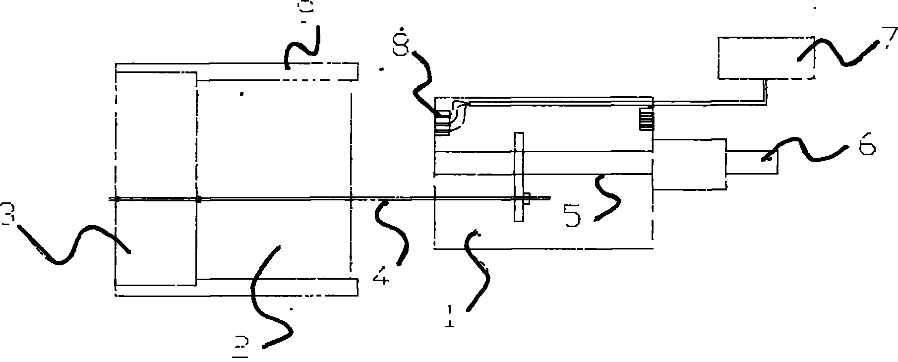 Supply air rate controlling device of hatching machine