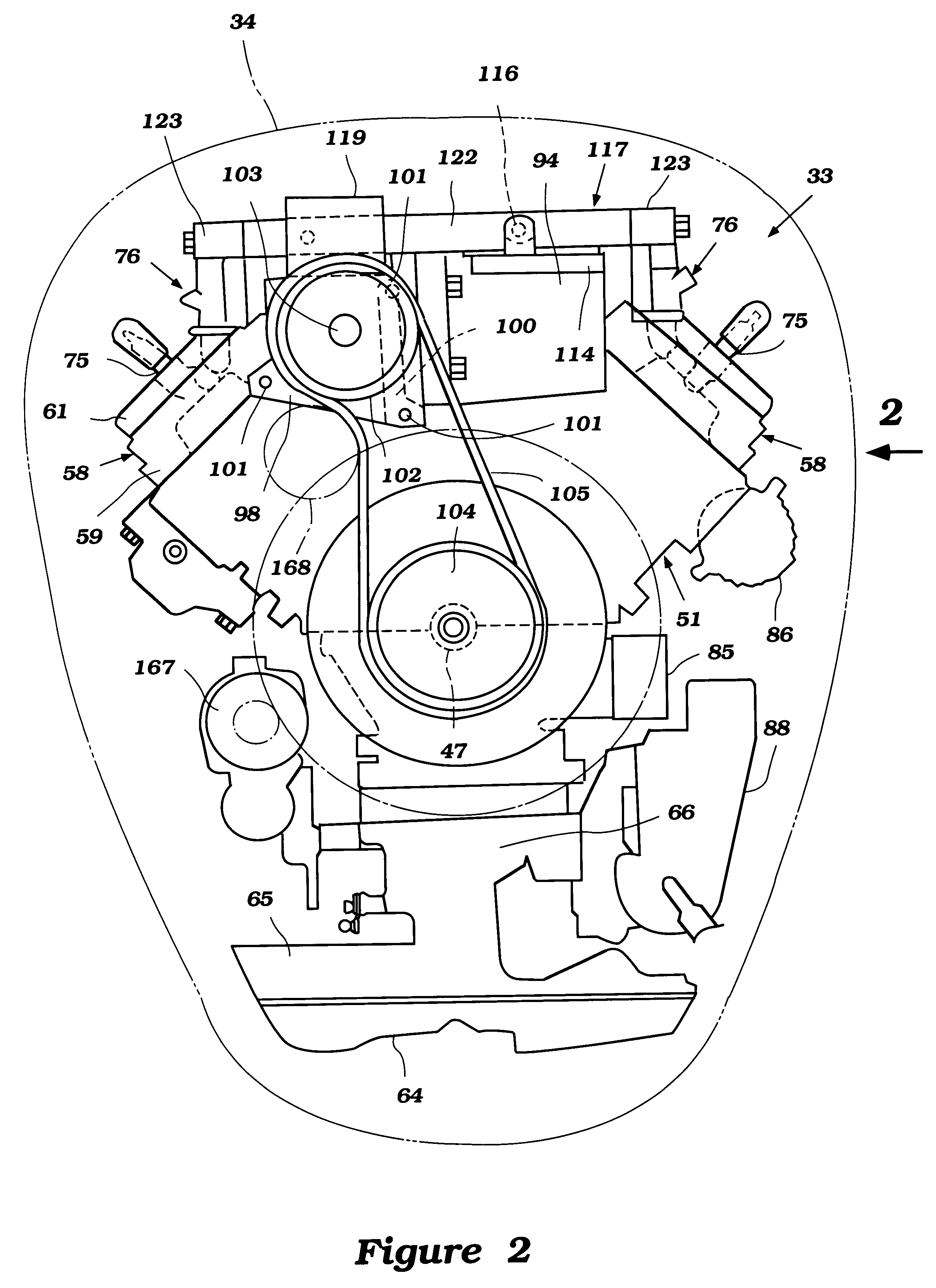 Fuel filter for engine