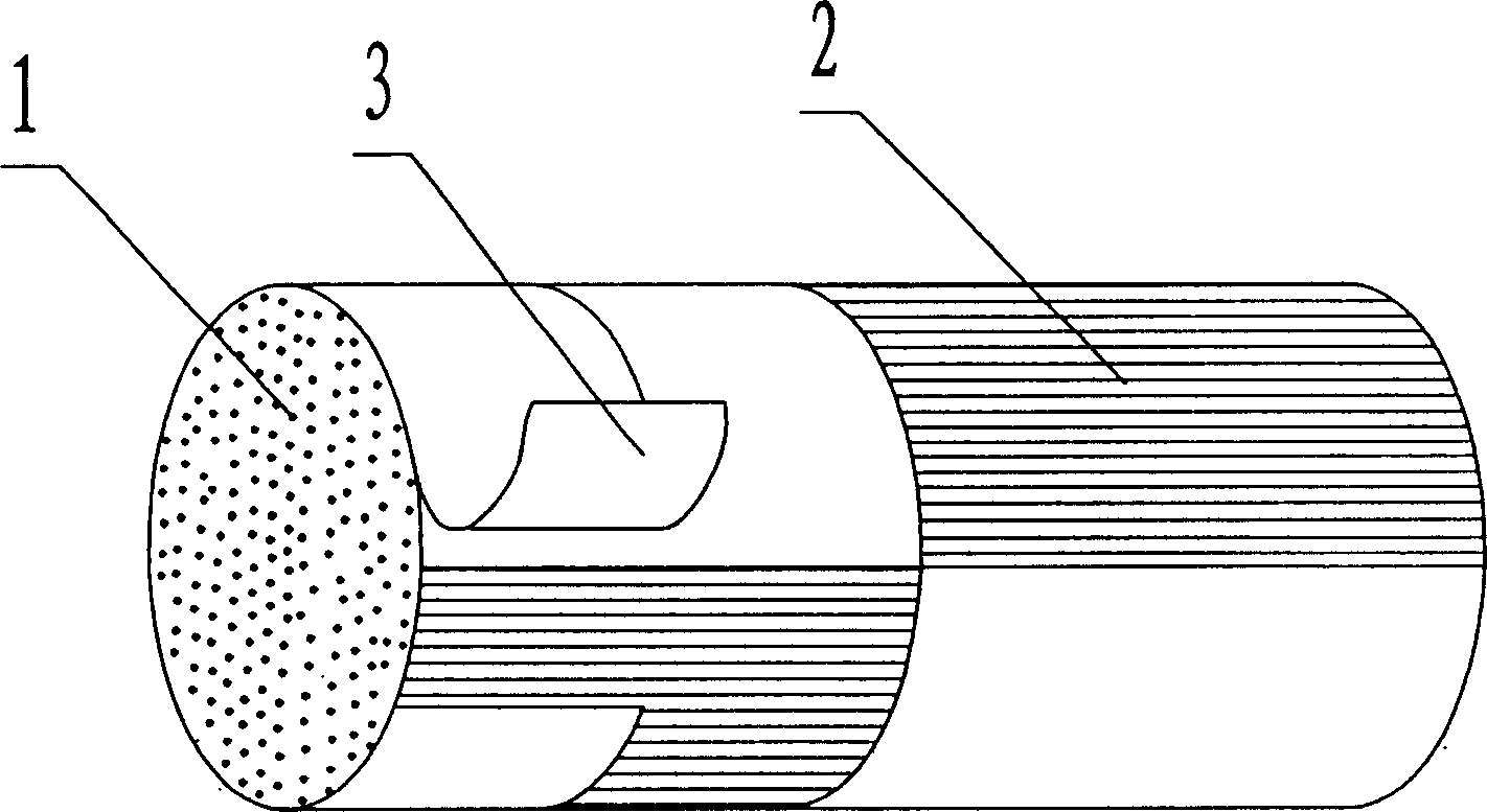 Novel filter tip for cigarette