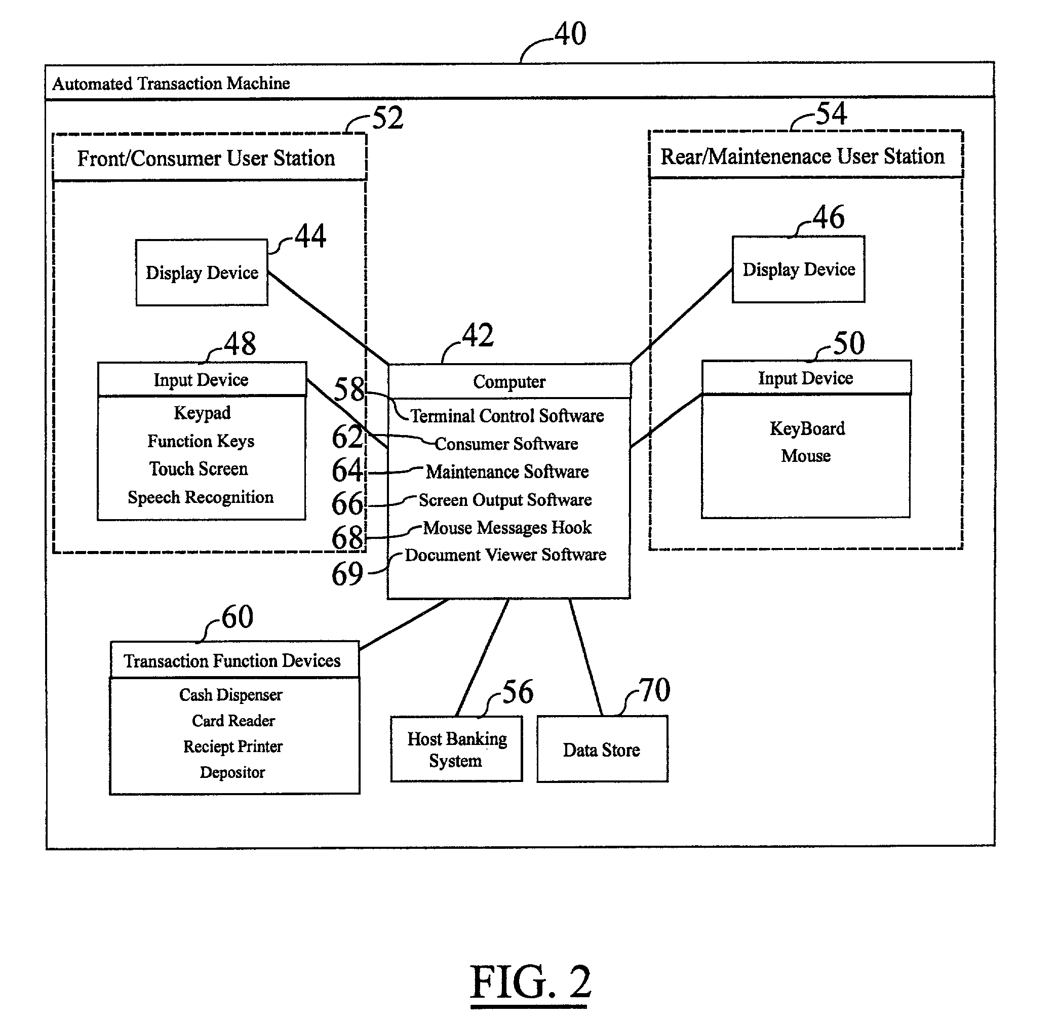 Automated banking machine system and method