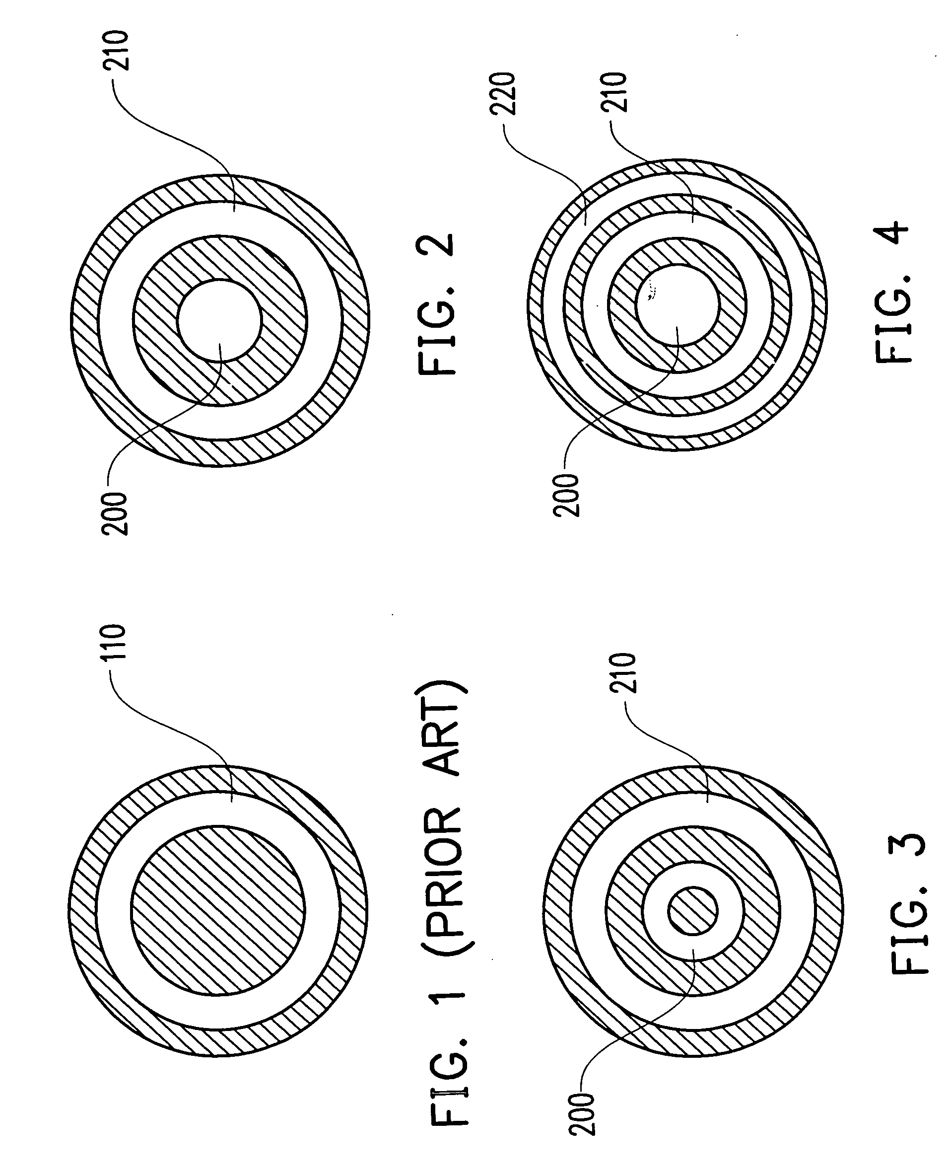 Customer illumination aperture structure