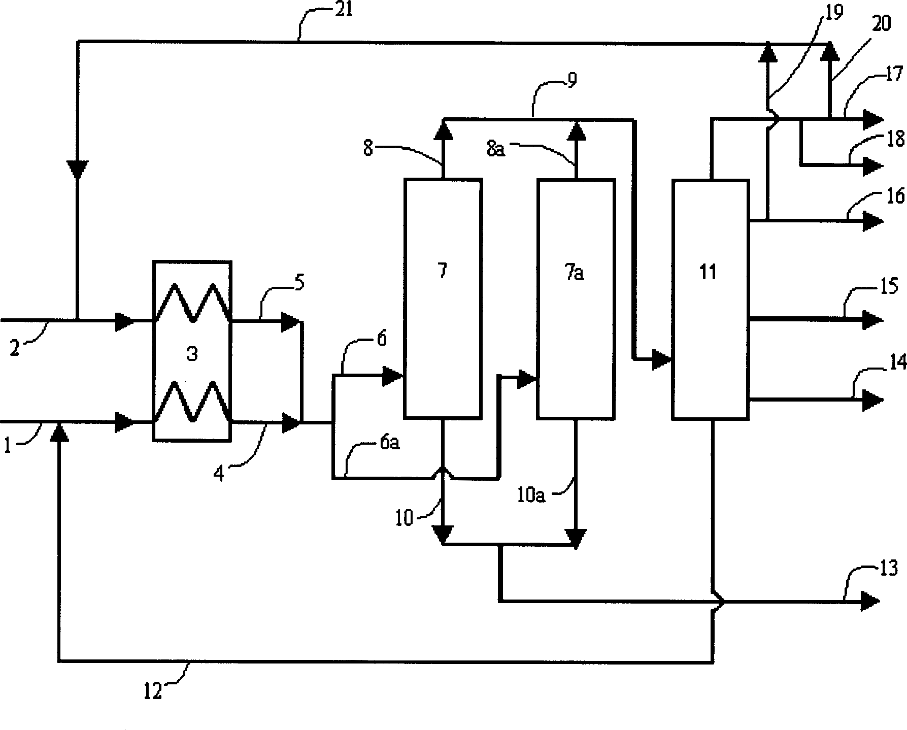 Method for raising production efficiency of delayed coking liquid product