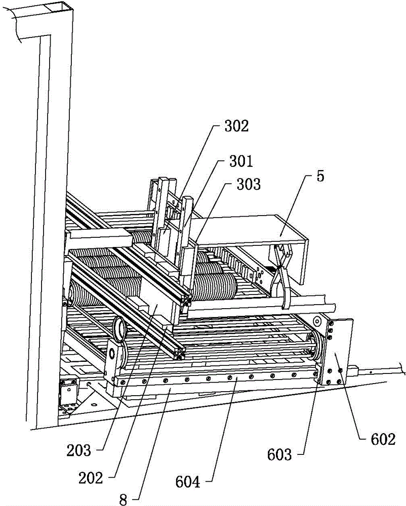 Material clamp and multifunctional manipulator shift conveyer of cup-making stack equipment