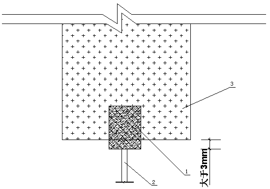 Tensile test manufacturing method of synthetic crude fibers in concrete