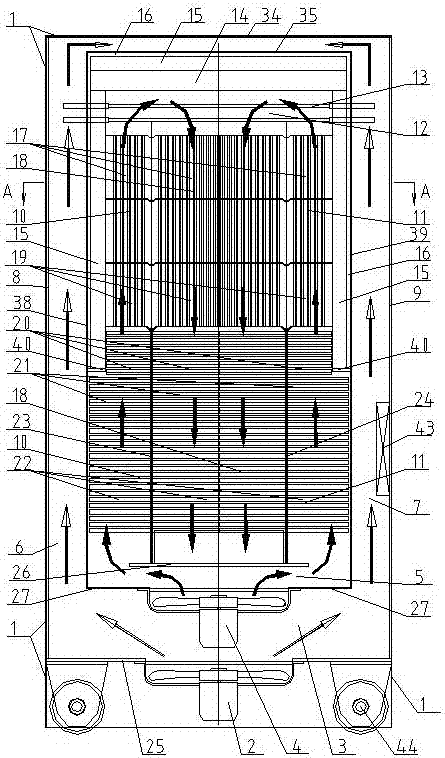 Device used for energy storage heating, sterilizing and PM2.5 reducing through off-peak power and used for small-sized apartment