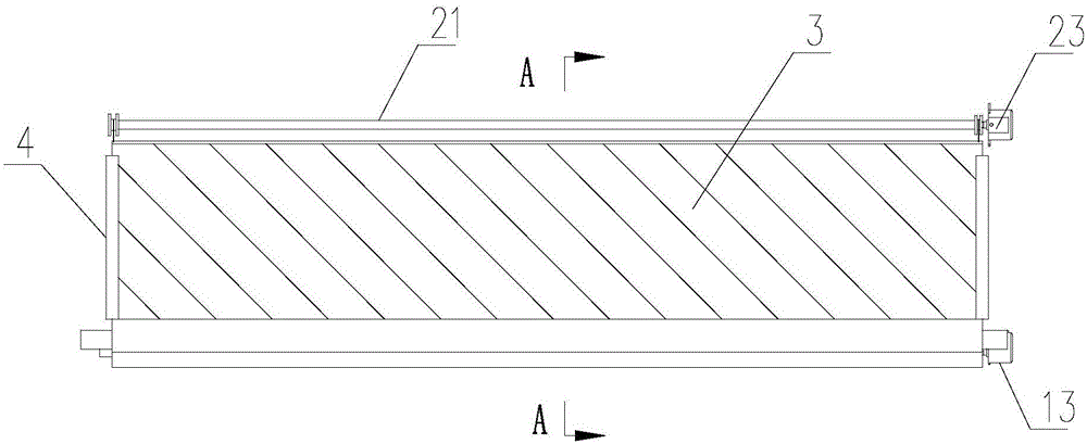 Filter screen dedusting mechanism and air-conditioner