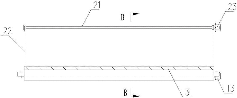 Filter screen dedusting mechanism and air-conditioner