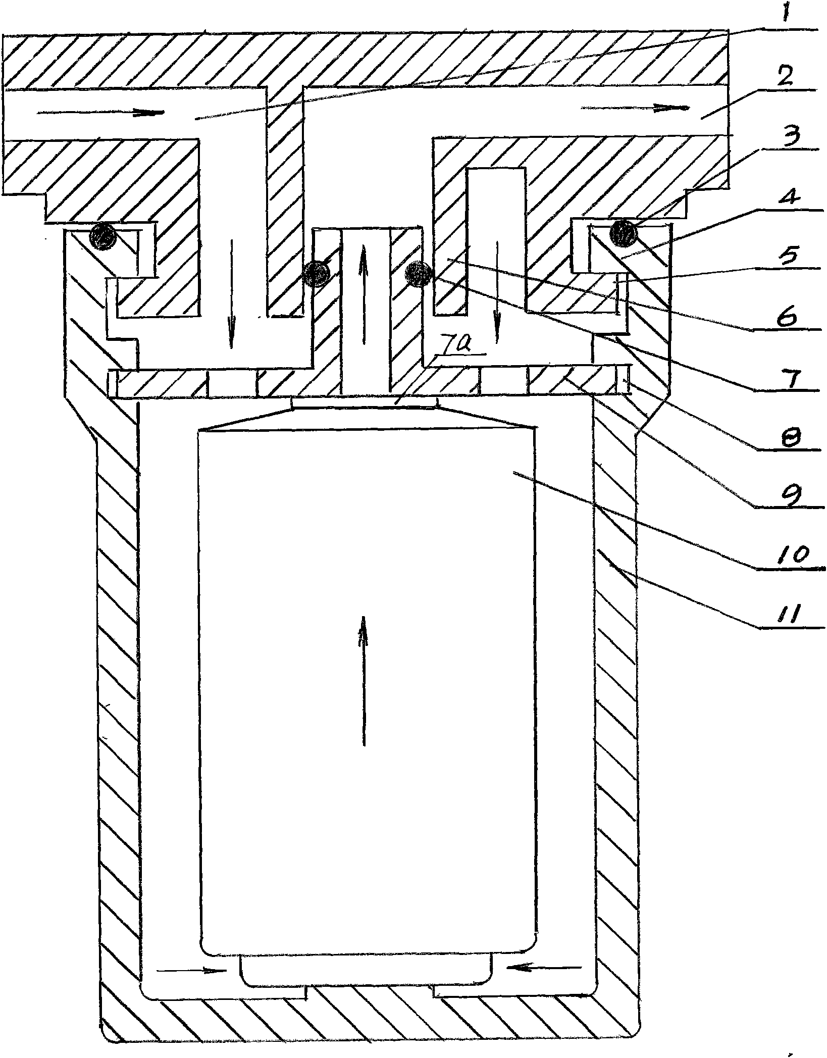 Method for connecting opening filter housing with base of water purifier