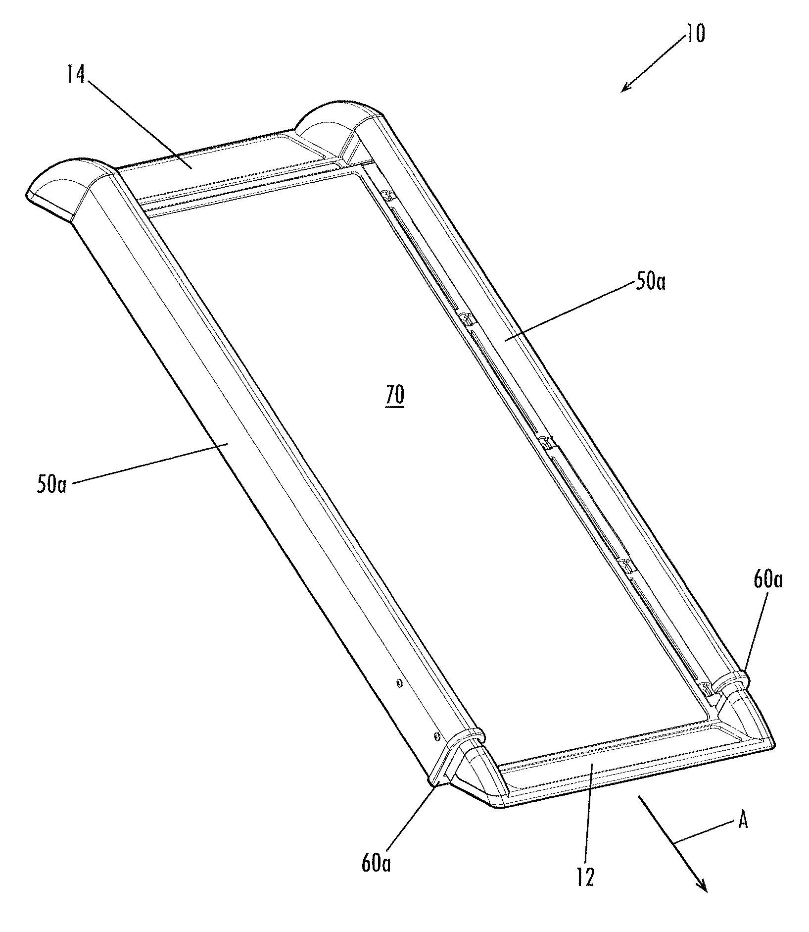 Telescoping pet ramp