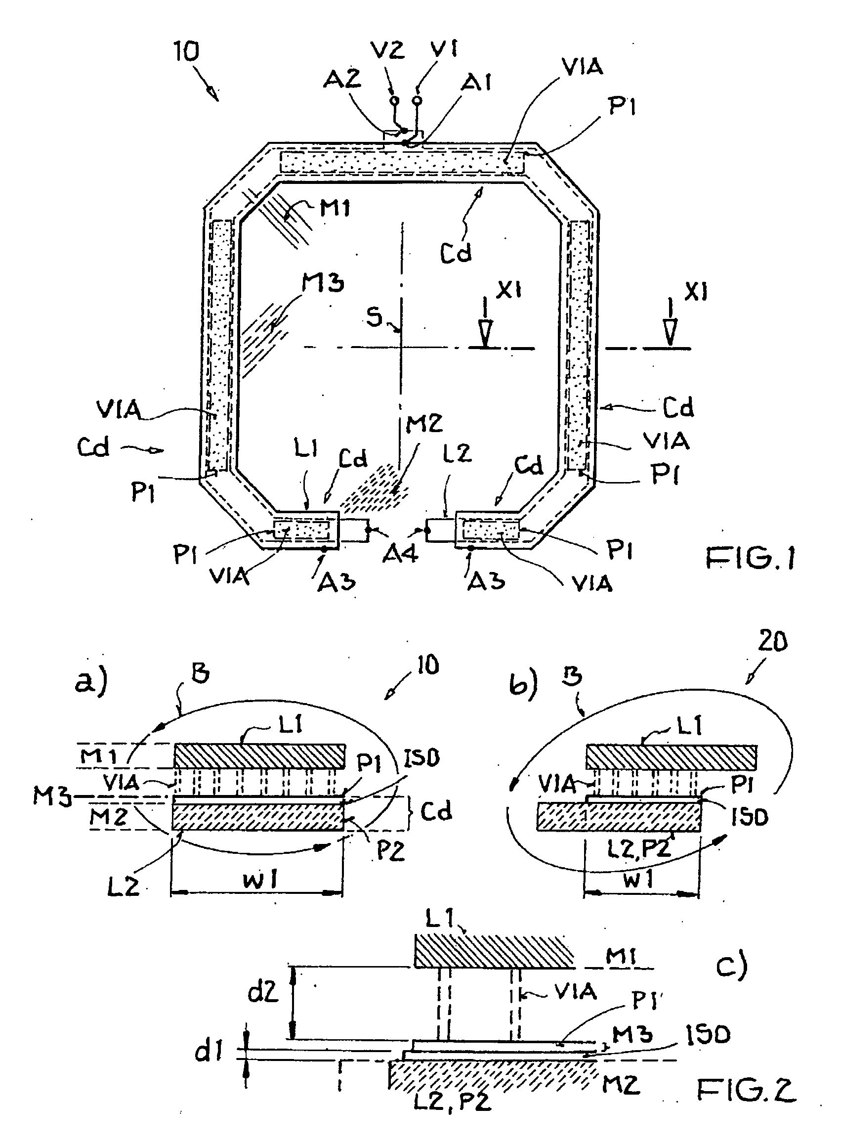 Monolithically integratable circuit arrangement