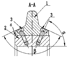 Combined type shield hob cutter ring