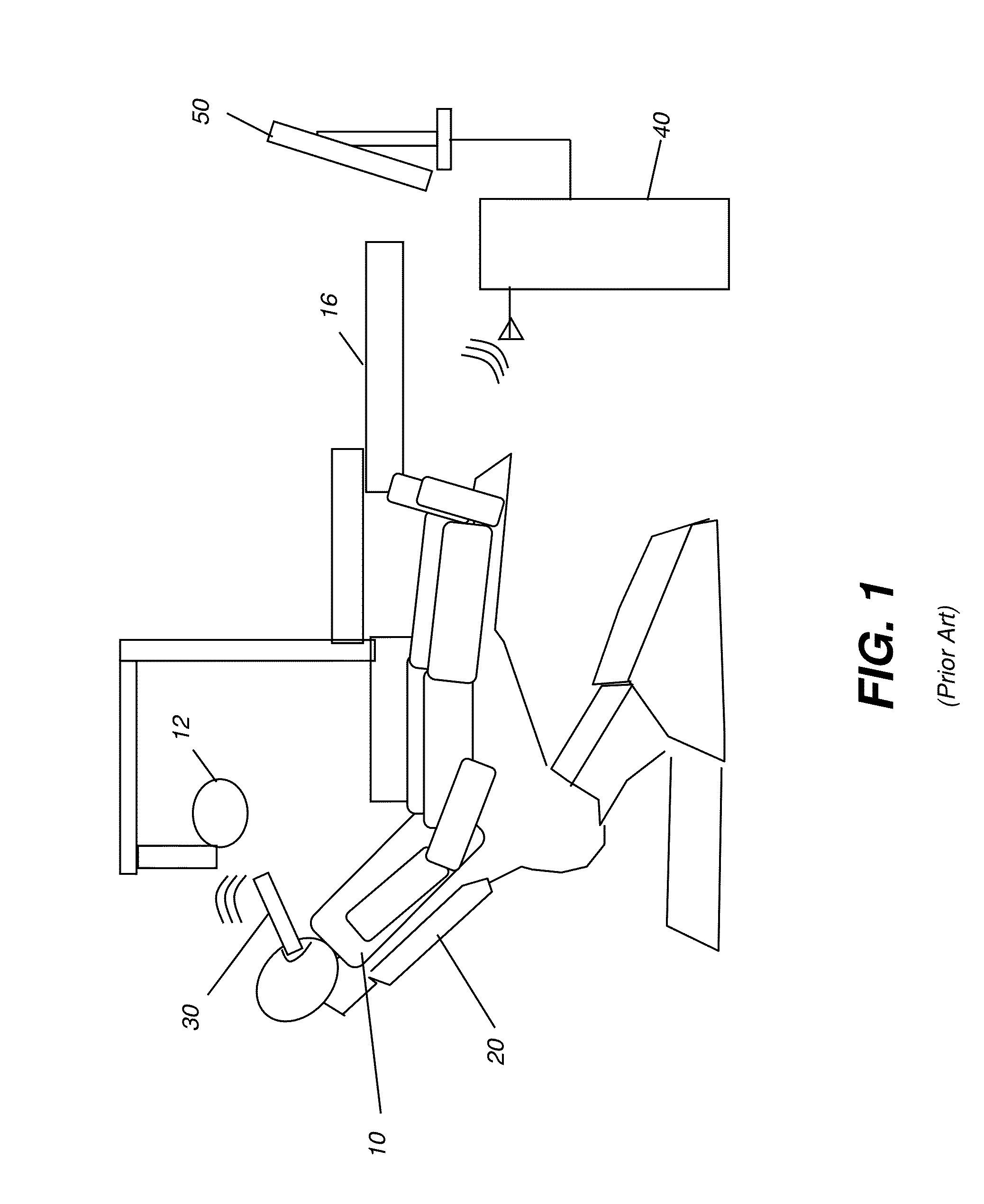 Intraoral camera for dental chairs